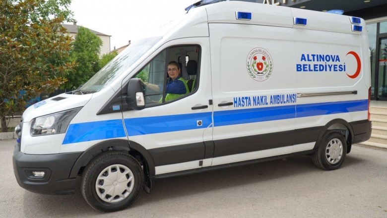 ALTINOVA BELEDİYESİNE ‘’TAM DONANIMLI AMBULANS’’ KAZANDIRILDI