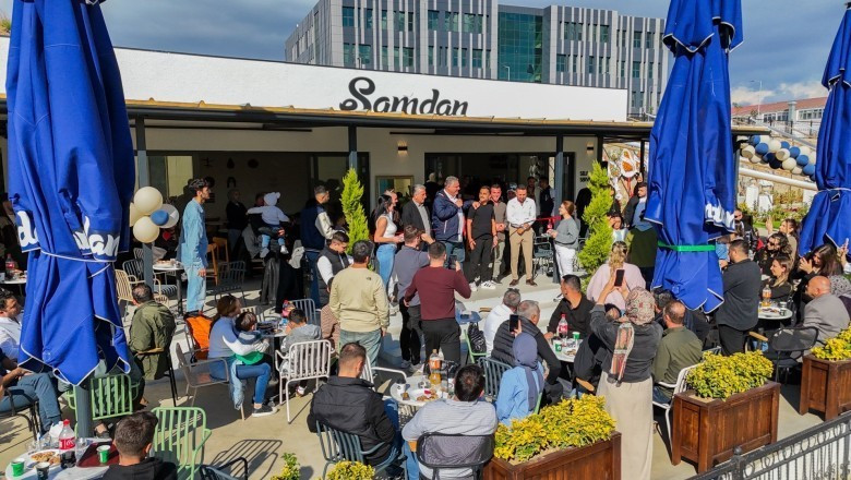 ÜNİVERSİTENİN İLK KAHVE DÜKKANI ŞAMDAN KAFE ÖĞRENCİLERİN GÖZDESİ OLDU