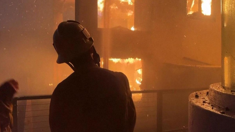 ABD'deki yangın krize döndü