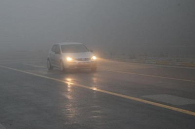 Bolu Dağı'nda sis ulaşımı olumsuz etkiledi