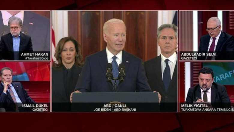 Biden'dan ateşkes açıklaması: Savaşın bitmesi yolunda ilk adım