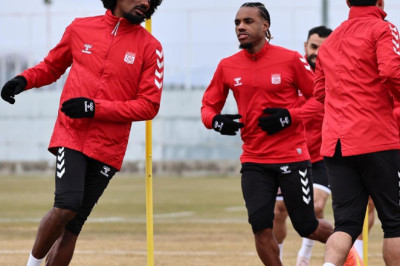 Sivasspor, Trabzonspor maçının hazırlıklarını sürdürdü