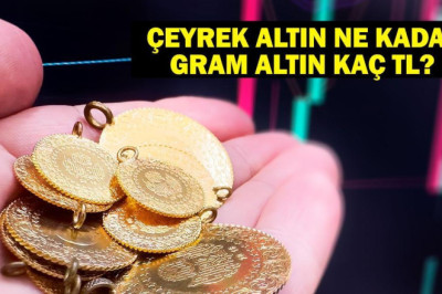 20 OCAK 2025 CANLI ALTIN FİYATLARI: Çeyrek altın ne kadar, gram altın kaç TL?