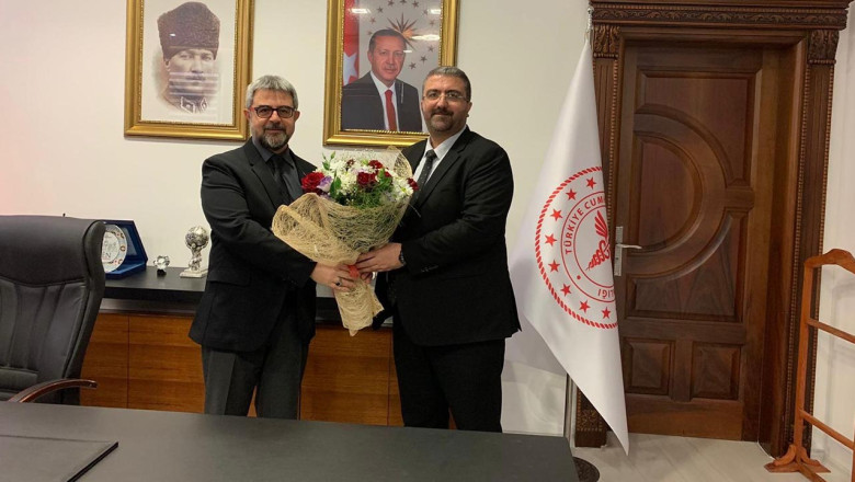 İl Sağlık Müdürlüğü’nde Devir Teslim!