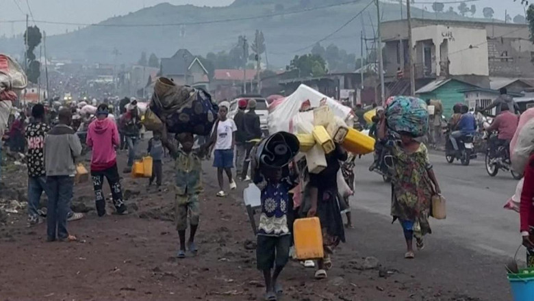 Afrika'da patlak veren savaş sürüyor! Ruanda ordusu sınır şehrini ele geçirdi