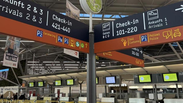 Almanya'da grev nedeniyle uçuşlar aksadı