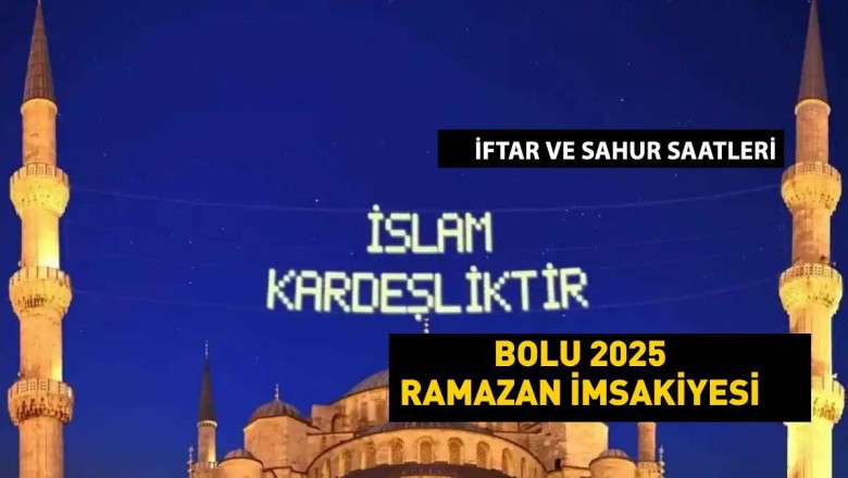 BOLU İMSAKİYE 2025: İmsak Vakti ve Ramazan Takvimi | Bolu'da Sahur saat kaçta, Oruç ne zaman başlıyor?