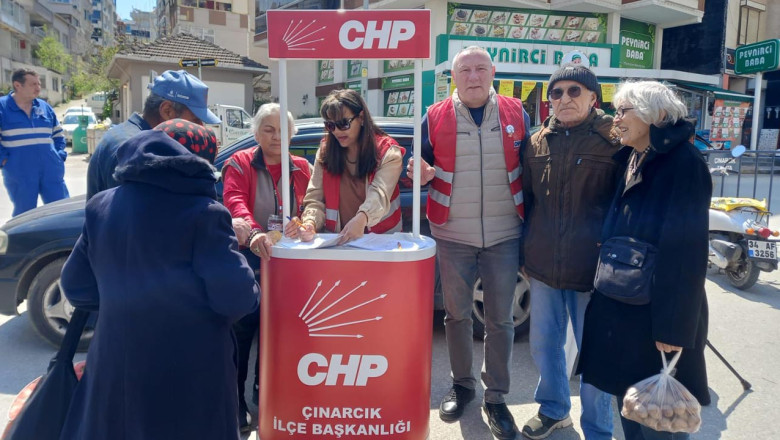 CHP Teşkilatları İmamoğlu İçin İmza Topluyor!