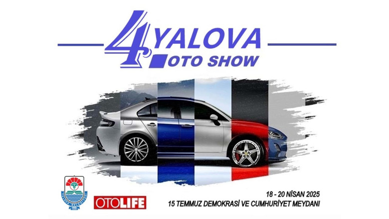 4. Yalova Oto Show Başlıyor