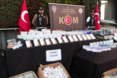 400 milyonluk kaçak ilaç operasyonu