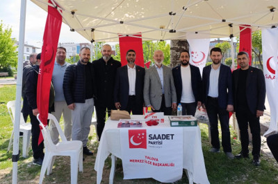 Saadet Partisi’nden Dere Mahallesi’ne Çıkarma!