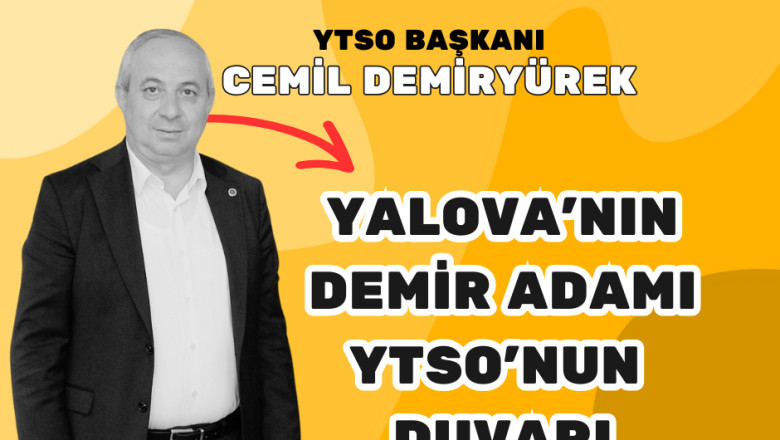 YALOVA’NIN DEMİR ADAMI YTSO’NUN DUVARI: CEMİL BAŞKAN!