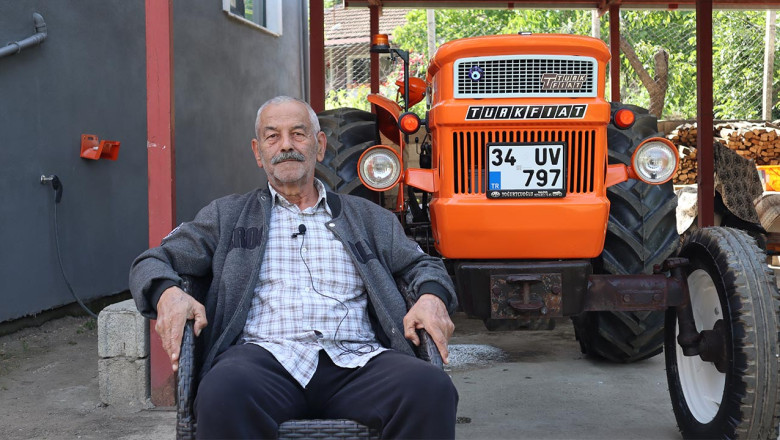 “O Traktör Benim Hayat Arkadaşım”