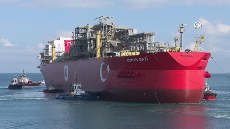 "Osman Gazi" görev yerine ulaştı: Karadeniz'de doğal gaz üretimi iki katına çıkacak