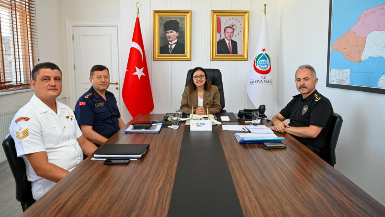 Yalova’da Güvenlik ve Asayiş Canlı Yayında Değerlendirildi