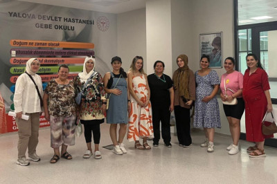 Yalova’da Gebe Okulu’nda 1. Tur Eğitim Tamamlandı