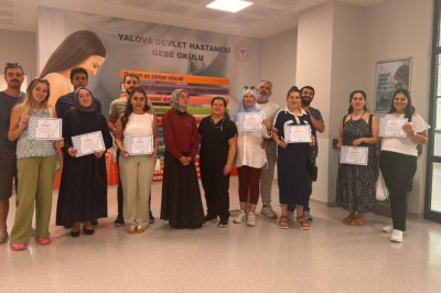 Eşli Gebe Okulu Eğitimi Yoğun İlgi Gördü