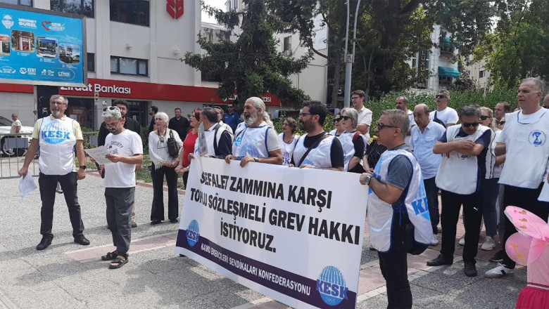 KESK Yalova Bileşenleri İş Bıraktı: “Kapı Kulu Değil, Emekçiyiz!”