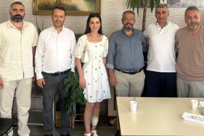 Anahtar Parti’den Kahraman Gazi İbrahim Deniz’e Anlamlı Ziyaret