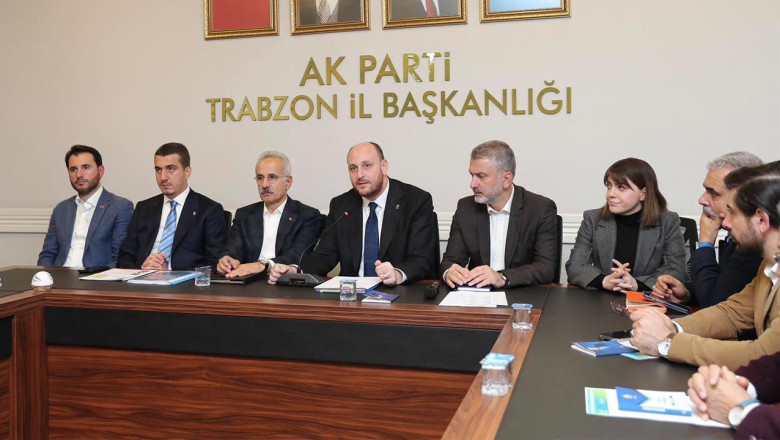 Milletvekili Ahmet Büyükgümüş, Trabzon İl Başkanlığını Ziyaret Etti