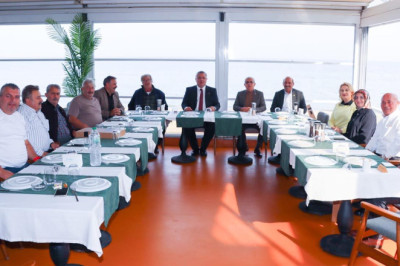 Başkan Gürel Merkez Mahalle Muhtarı İle Bir Araya Geldi