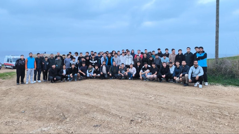 Öğrenciler Gençlik Kampına Katıldı