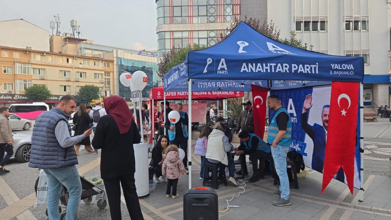 Anahtar Parti Yalova’da Üye Çalışmalarına Büyük İlgi