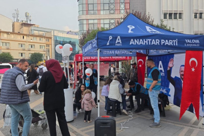 Anahtar Parti Yalova’da Üye Çalışmalarına Büyük İlgi