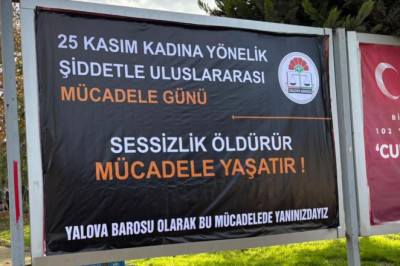 Yalova Barosu’ndan Kadına Şiddete Karşı Önemli Farkındalık!
