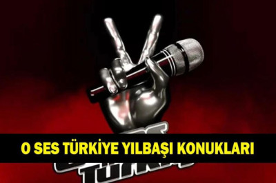 O SES TÜRKİYE YILBAŞI KONUKLARI KİMLER? Yılbaşında O Ses Türkiye'de kimler şarkı söyleyecek?