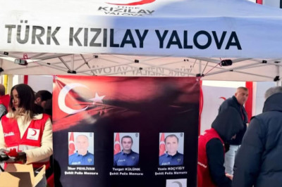 Türk Kızılayı Yalova’dan Şehit Polisleri Unutmadı