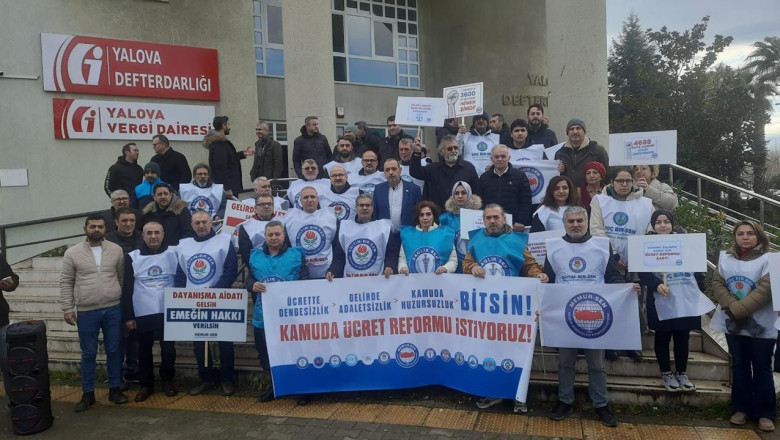Yalova'da Kamuda Ücret Eşitsizliğine Dikkati Çektiler