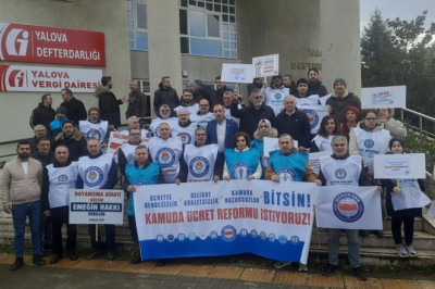 Yalova'da Kamuda Ücret Eşitsizliğine Dikkati Çektiler