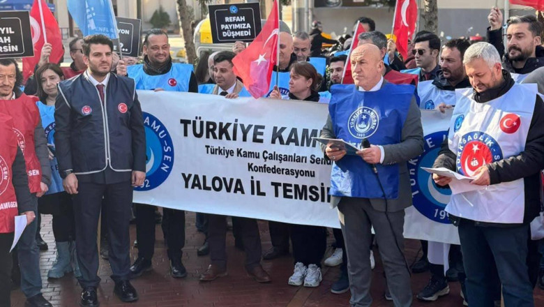 Türk Eğitim-Sen Yalova’dan Enflasyon Tepkisi