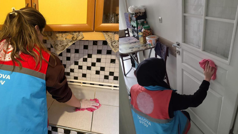 SYDV Yaşlıların Kapısını Çaldı