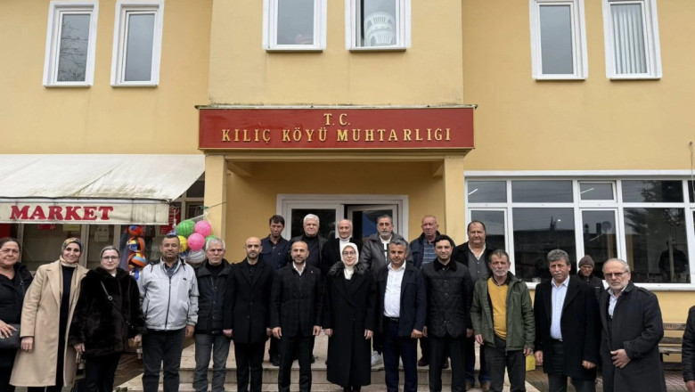 AK PARTİ TEŞKİLATINDAN KÖY ZİYARETLERİ