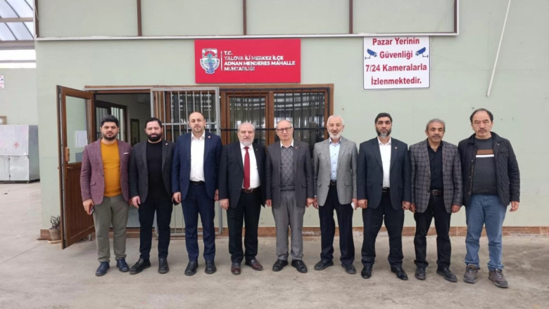 SAADET PARTİSİ’NDEN MUHTARLARA ZİYARET