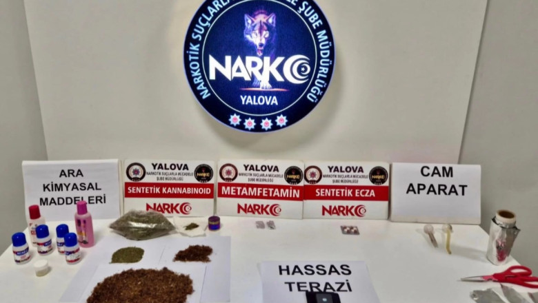 YALOVA’DA NARKOTİK OPERASYONU: 2 TUTUKLAMA