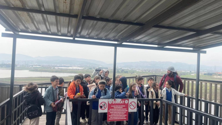 ÖĞRENCİLER, HERSEK LAGÜNÜ’NÜ ZİYARET ETTİ