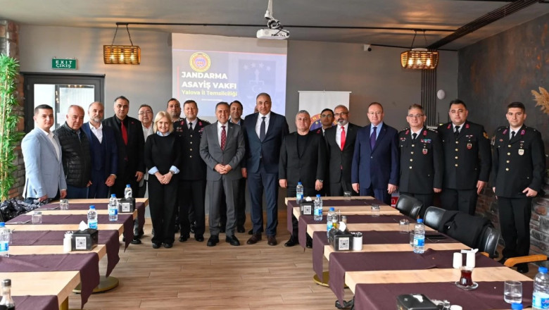 JANDARMA VAKFI YALOVA’DA TOPLANDI