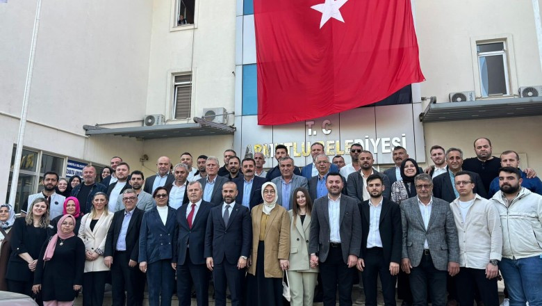 AK PARTİ'DEN 3 BELEDİYEYE ZİYARET YAPILDI