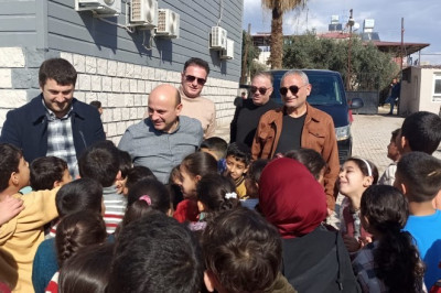 ALTINOVA BELEDİYE BAŞKANI HATAY'DA