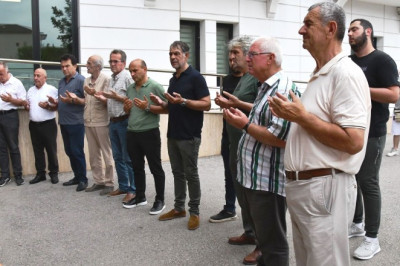 Altınovalı Pehlivanlar, Kırkpınar’a Dualarla Uğurlandı