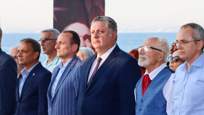 ATATÜRK’ÜN YALOVA’YA GELİŞİNİN 95. YIL DÖNÜMÜ COŞKUYLA KUTLANDI