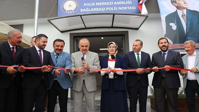 BAĞLARBAŞI POLİS NOKTASI AÇILDI.