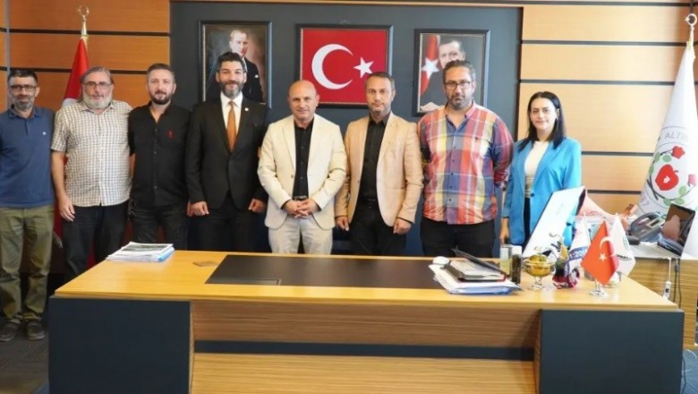 BASIN BİRLİĞİ’NDEN BAŞKAN ORAL’A ZİYARET