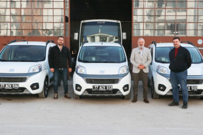 ÇİFTLİKKÖY BELEDİYESİNE 4 YENİ ARAÇ