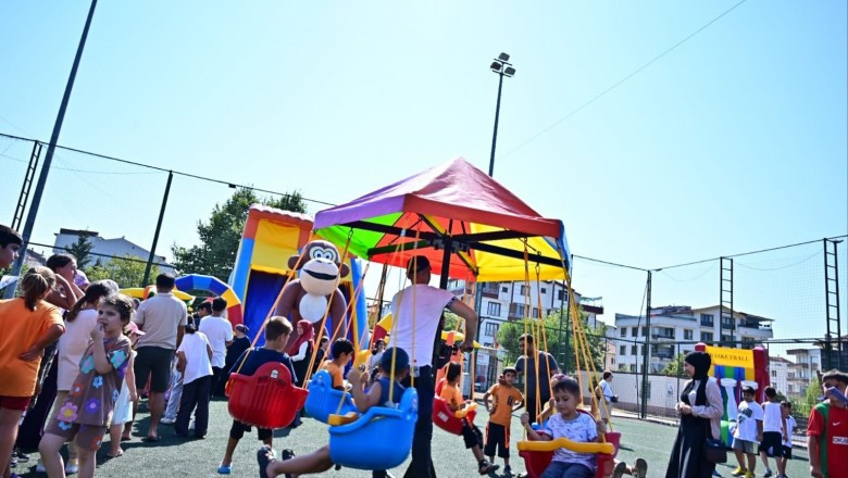 ÇOCUKLAR BU EĞLENCE KAÇMAZ