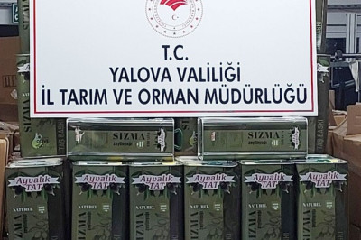 EKİM AYINDA 37 TON SAHTE ZEYTİNYAĞI YAKALANDI