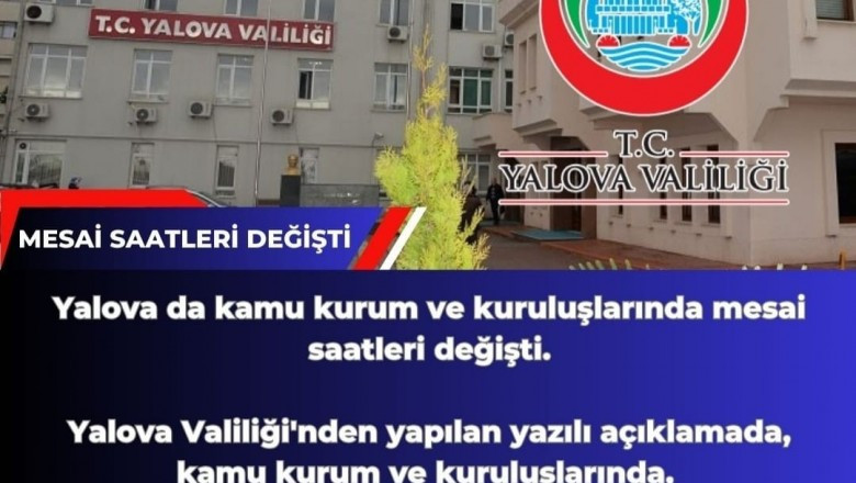KAMU’DA MESAİ SAATLERİ DEĞİŞTİ